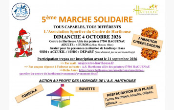 Marche solidaire de Harthouse